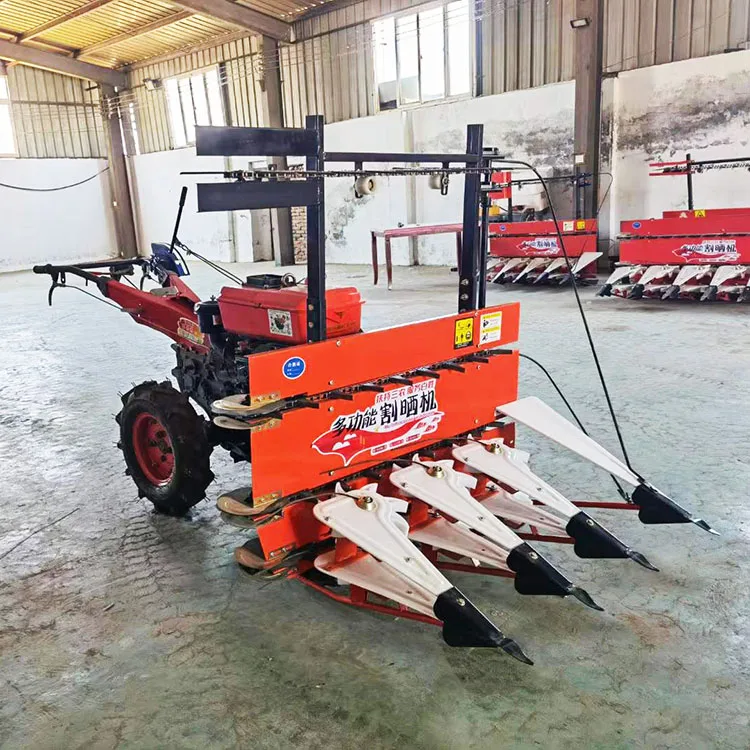 Diesel Engine Matching Soybean Cutting Machine Imperial Bamboo Grass Summer hay Harvester Corn Straw Cutting Machine