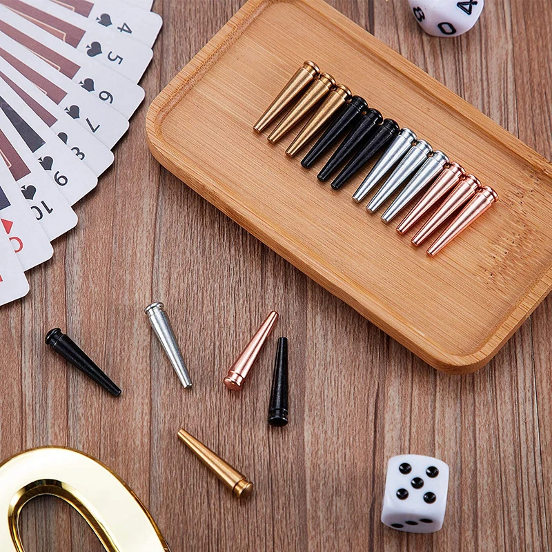 80pezzi Pioli da Gioco in Plastica Conici per Tabellone da Cribbage