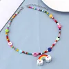 Collar pequeño arcoiris