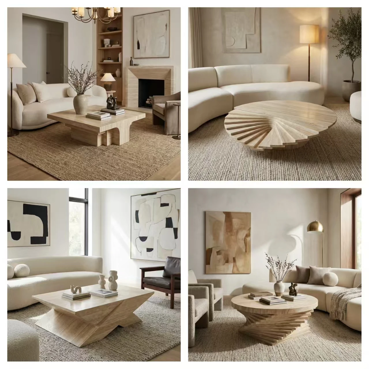 product nature stone myra beige travertine tables travertine for dining room dining area living room-5