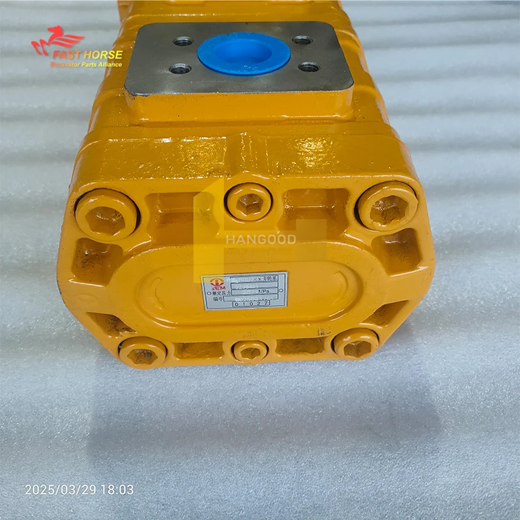Hangood Wheel Loader Spare Part  5238461 Gear Pump for CBGQ2100 CBGQ2063 Hydraulic Pump SEM816 SEM816D Bulldozer Parts