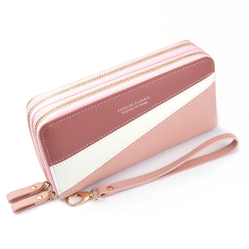 High Quality Women PU Leather Wallets Girls Coin Card Holder Ladies Zipper  Purse Fashion Wallet for Lady - China Wallet and Card Holder price