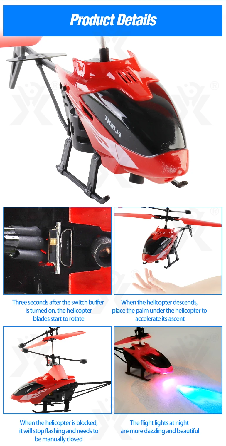 Chengji Sensor Flying Toys Rc Mini Helicopter Remote Control Plastic