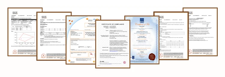 FR fabrics certification