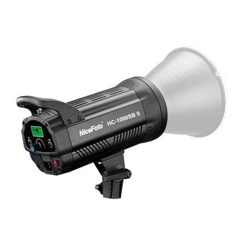 KT-HC302  (HC-1000SB II)  NiceFoto 100W 5600K Daylite CRI 95+ COB LED Video Light Kit detail image