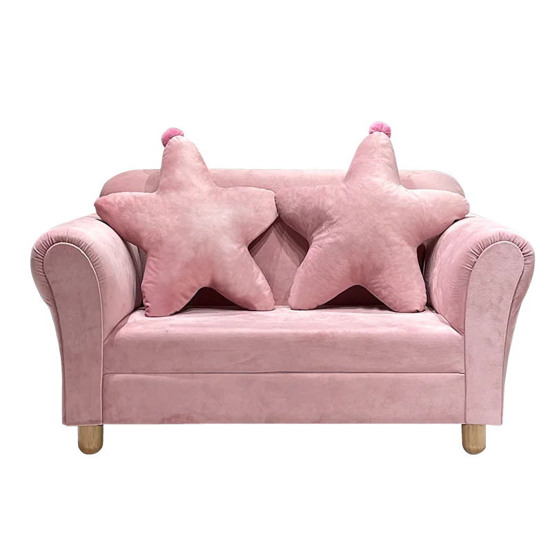 High Quality Children’s Furniture Sofa Shape Storage Stool for Kids Bedroom Room