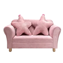 High Quality Children’s Furniture Sofa Shape Storage Stool for Kids Bedroom Room