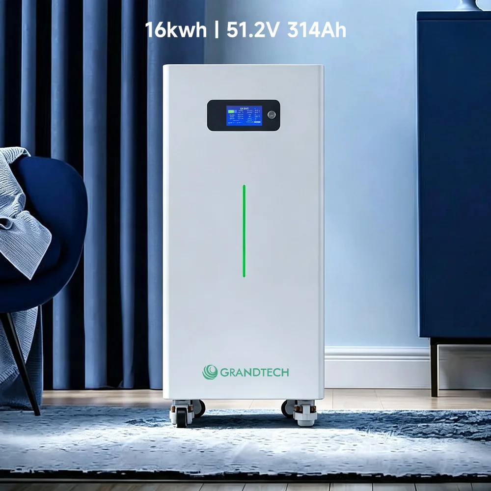 51.2V BMS Lifepo4 Battery Pack 300ah 314ah 15kwh 16kwh 20kwh Bateria 5kw 16kw Solar Energy Storage Lithium Ion Batteries 48V