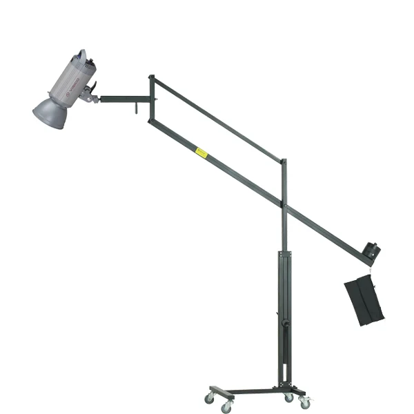 Photographic Equipment Heavy Duty C Type Magic Studio Light Stand With Boom Arm Photo Studio Fluorescent Light Stand