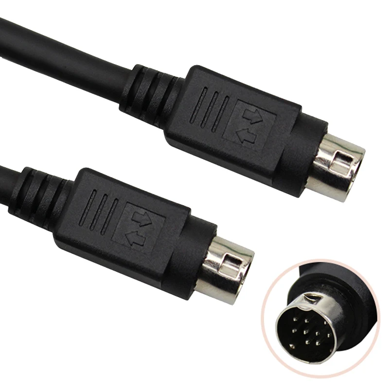 3 4 5 10 6 7 9 8 Pin Mini Din Kabel Micro Din Cable Connector Assemblies Male Female Mini Din 13pin 3pin 4pin Adapter Cable