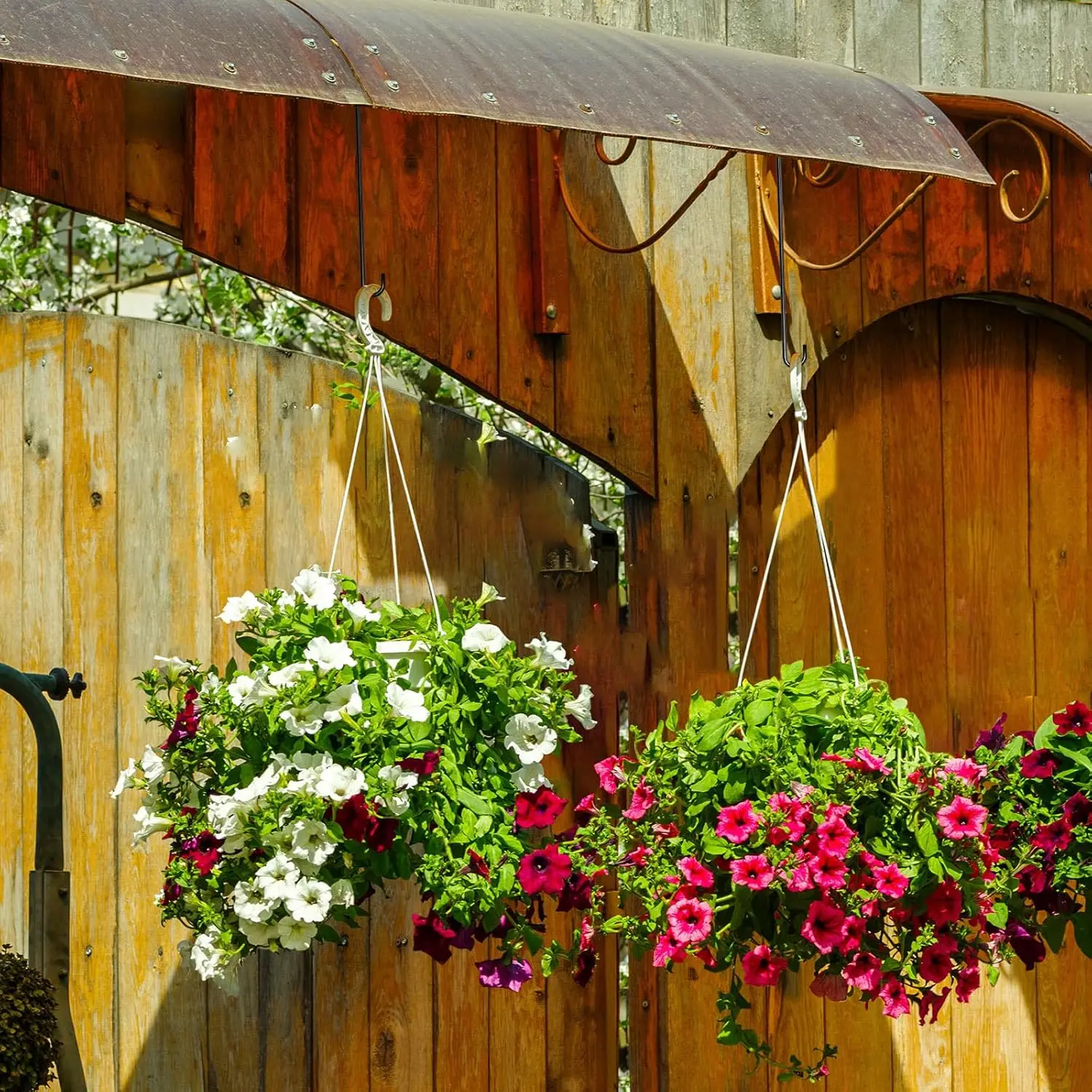 24-Inch Black Metal Plant Hanger Large S Hooks Single Tier Indoor/Outdoor  Garden Hanging System for Plants Tree Branches Birds| Alibaba.com