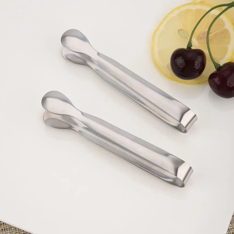 Small Kitchen Serving Tong Lemon Slice Sugar BBQ Bread Tongs for Tea Party Coffee Bar Home