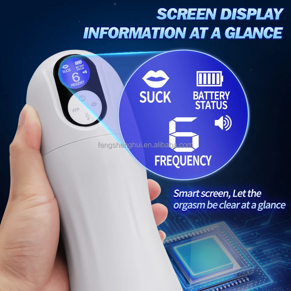 Man Nuo Men's Masturbator with USB Vibrator LED Realistic Vagina Intense Stimulation Sucking Cup Heating Function TPE Material
