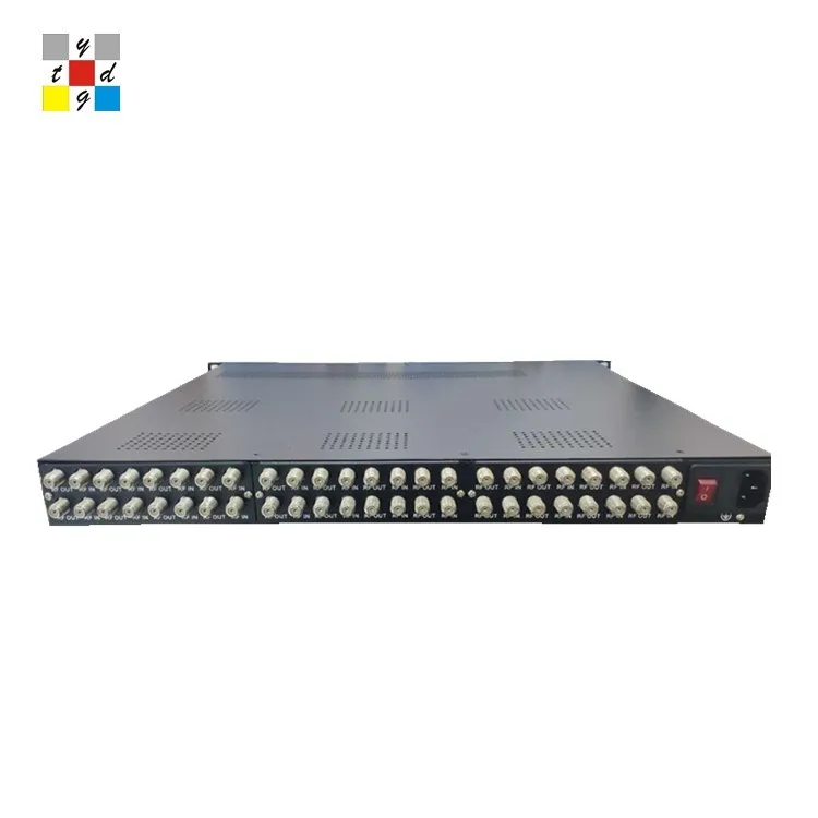 Fta iptv Transmodulator 8ch 24channels Dvbt Isdbt Qam Catv Rf Digital Modulator