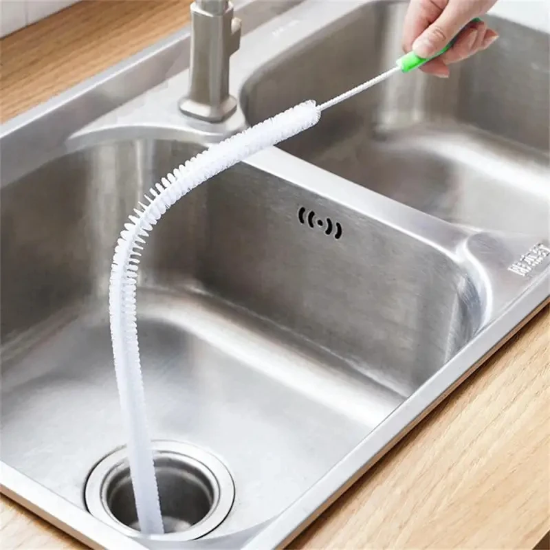 Clog Remover Drain Relief Auger Cleaner Tool Sink Drain and Snake Overflow Cleaning Brush Sewer Hair Catcher