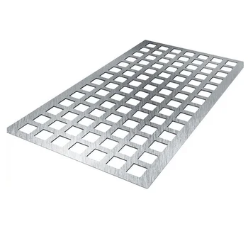 Durable Punching Metal Plate Aluminum Perforated Panel For Outdoor Construction