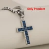 Silver Blue Pendant