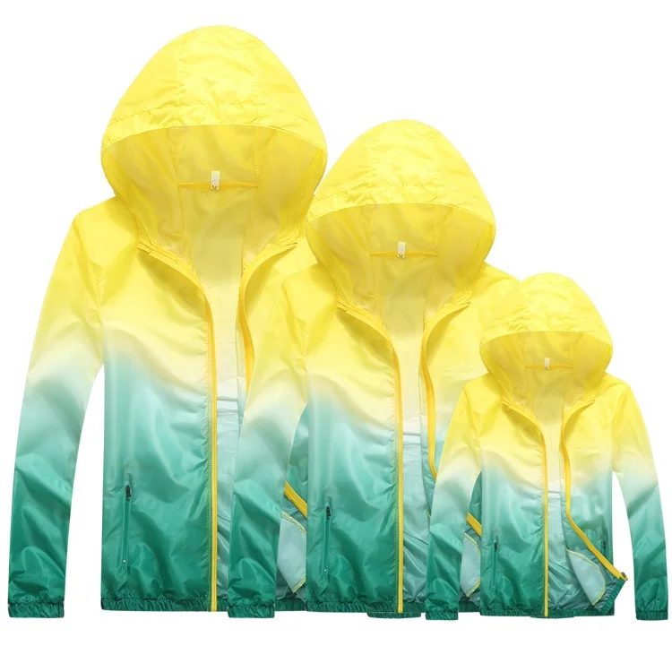 Hot Family Mom Dad Children Sunscreen Clothing Set Women and Men Outdoor Coat Family Matching Women Sports Jacket