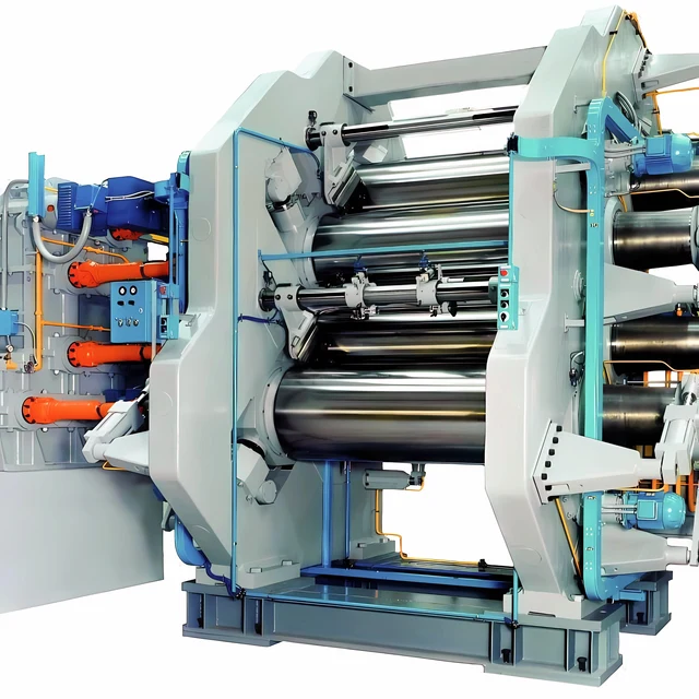 Plastic and rubber calender machine PVC sheet production line PVC sheet calender machine