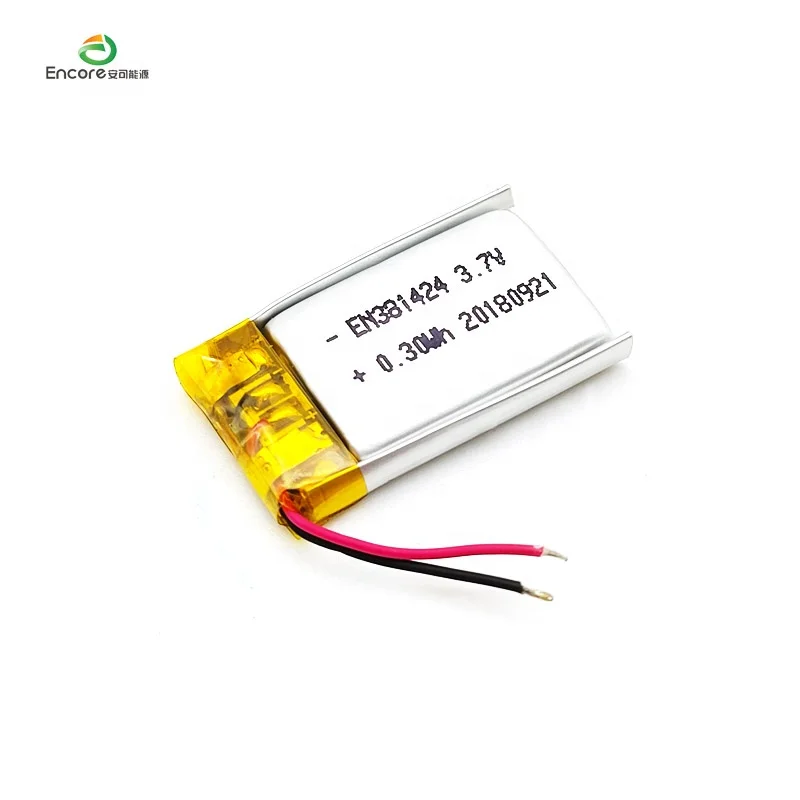 Lithium Polymer Li Ion Cell 37v 80mah 601515 551220 401030 401225