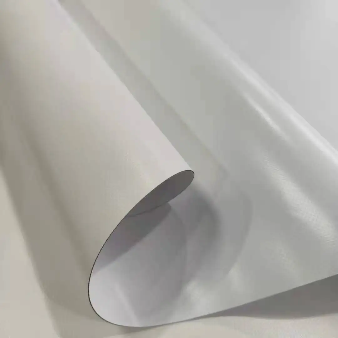 Высокопрочная ПВХ мембранная структура г/кв. М усиленная виниловая ткань для архитектуры