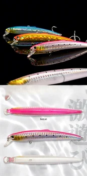 Factory-Direct Sale Artificial Hard Baits Long-Casting Floating Minnows VMC Hooks Twitch-and-Pause Action Multiple Colors – Minnow – view 4
