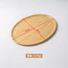 Oval shape, natural wood color, 40*30*1.5 cm