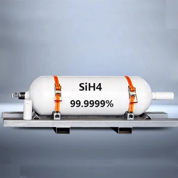 High Purity 99.9999% Sih4 Gas Filling in 47L with CGA632 Valve
