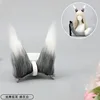 Flame dance หูจิ้งจอก-เฮเทอร์ เทา-ขาว-ขนาดเดียว