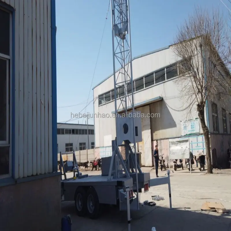 Wholesale Cheap Price Heavy Duty Trailer Communication Tower Telescopic Tower Accessory factory