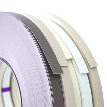 Furniture Accessories ABS/Acrylic/PVC Edge Banding High Quality Manufacturer PVC Plastic Edge Binding Tape Edgebands for Cab