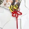 LOVE flowers red gold