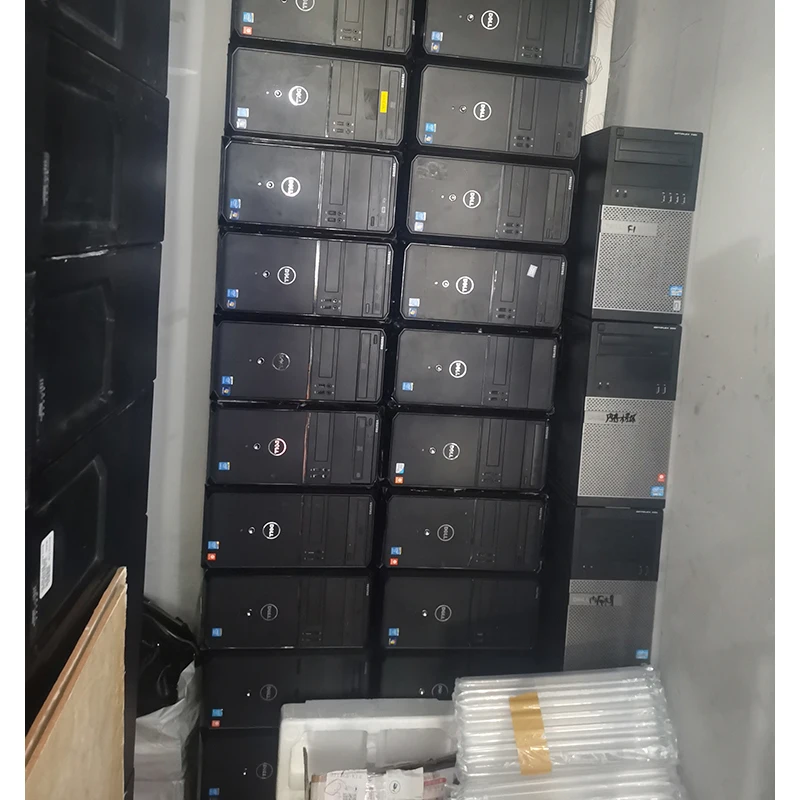 High Quality Used Computer Desktop Office Home Student Gaming Pc Desktop Computer Brand Second-Hand Host Cpu for Sale