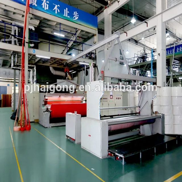 Производственный завод PP нетканый материал машина нетканое оборудование