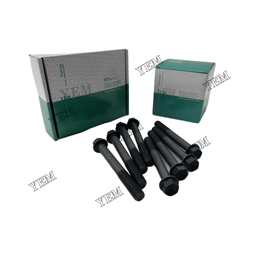 Engine Parts KE75 Cylinder Head Bolt Excavator Parts for Mitsubishi