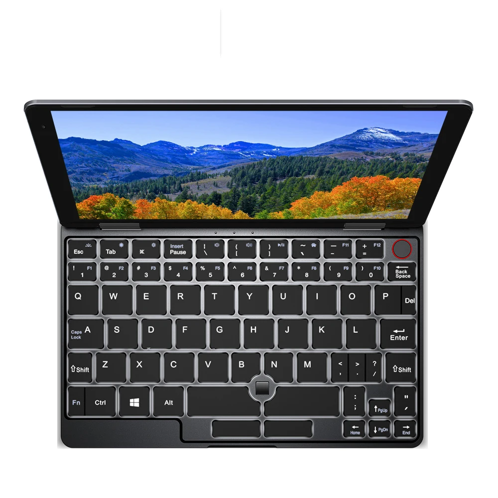 CHUWI MiniBook 8 Inch IPS Screen Intel Core M3 8100Y Processor 8GB 256GB  Win 10 OS Backlit Keyboard Fingerprint Pocket Laptop