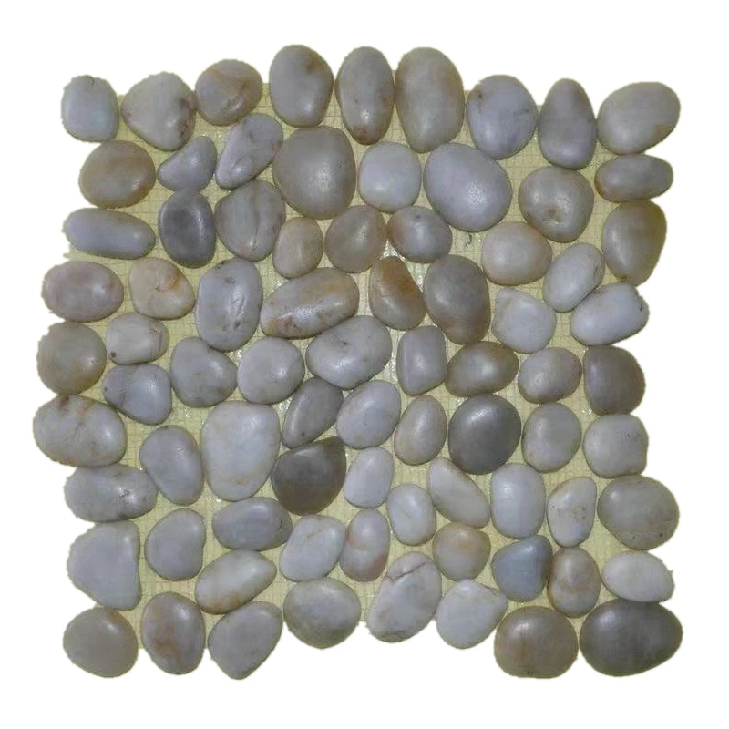 white beach pebble cobble stone pebble granite wholesale