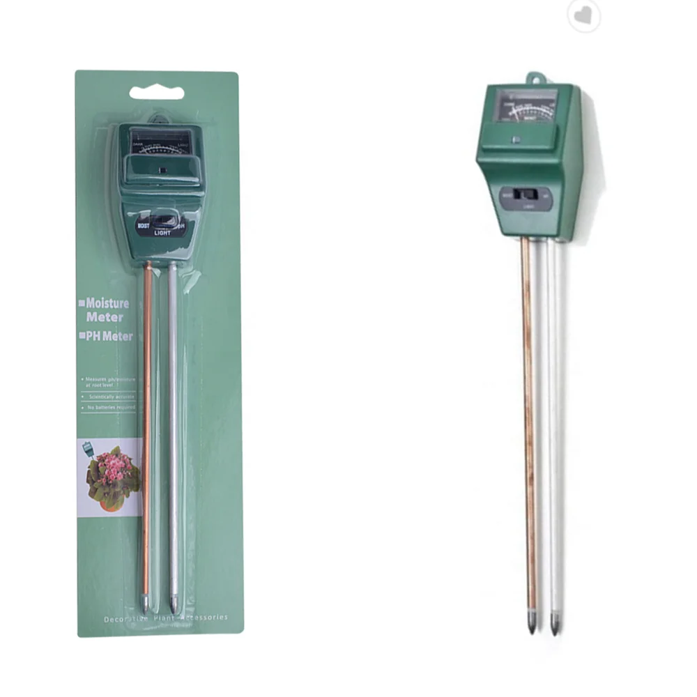 3-in-1 Digital PH Acidity Meter Soil Tester Moisture Meter Sunlight Analyzer 