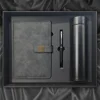 Black-notebook thermos cup pen