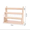 Three-tier water wave display rack, 33*12*22.5 cm.