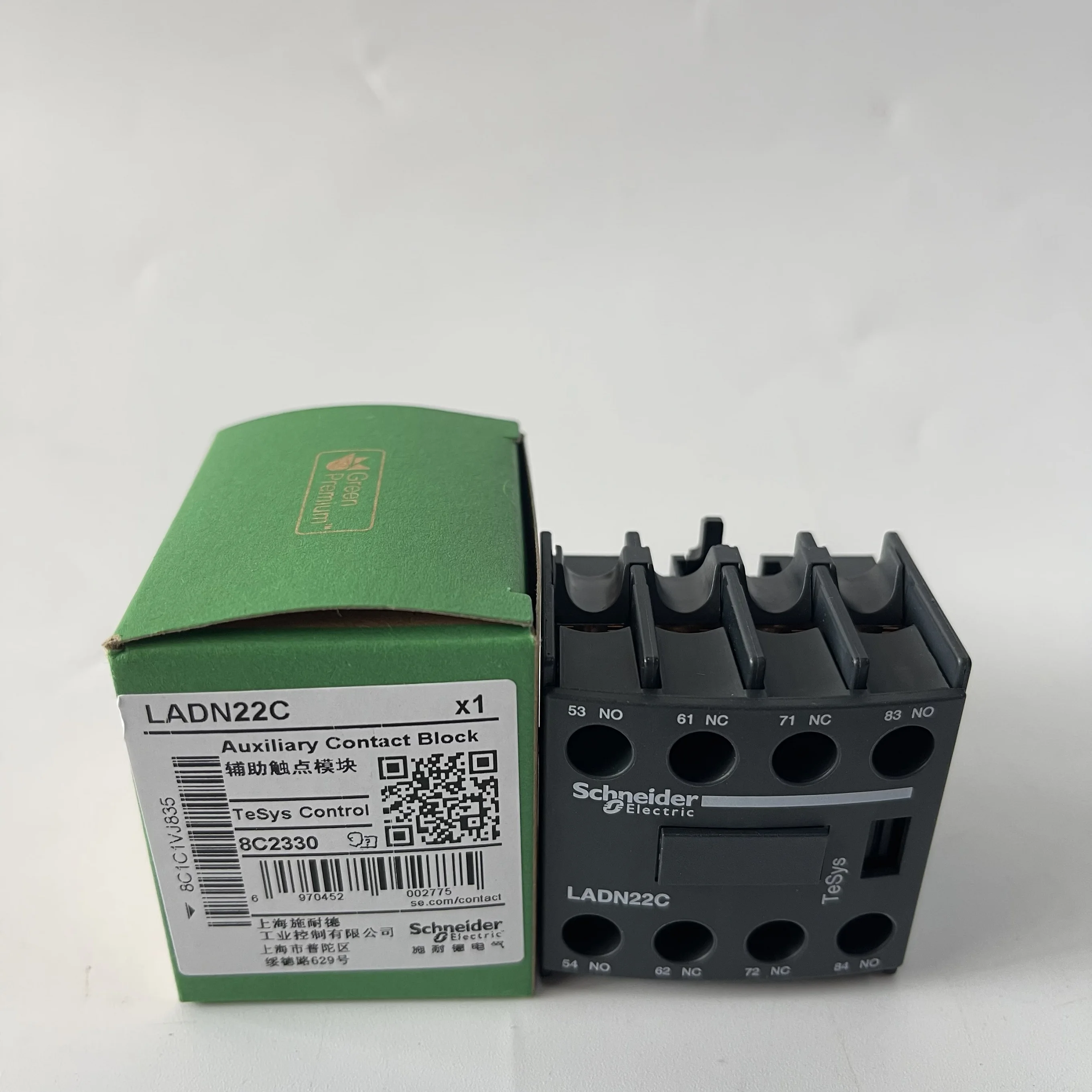 Schneider Auxiliary Contact Block LADN22C
