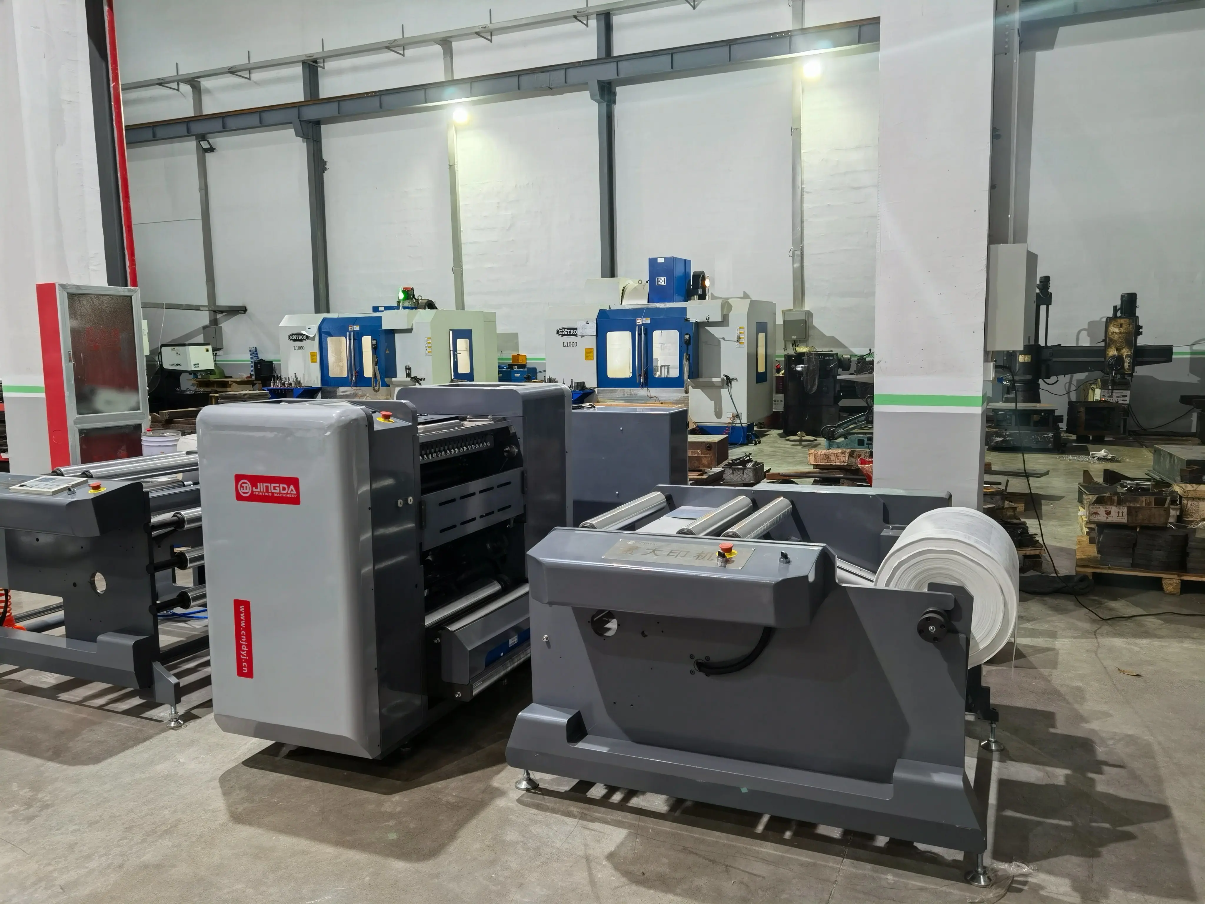 Ja1000 High Speed 4 Colors Roll To Roll Nonwoven Bag Bopp Opp Hdpe