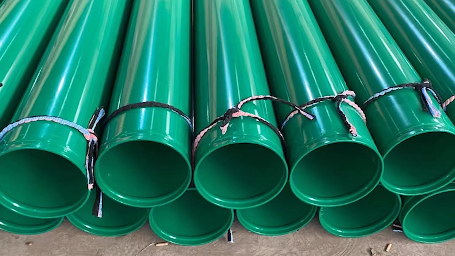 Largediameter Plastic Coated Fire Pole 6 Inches Fire Fighting Pipe