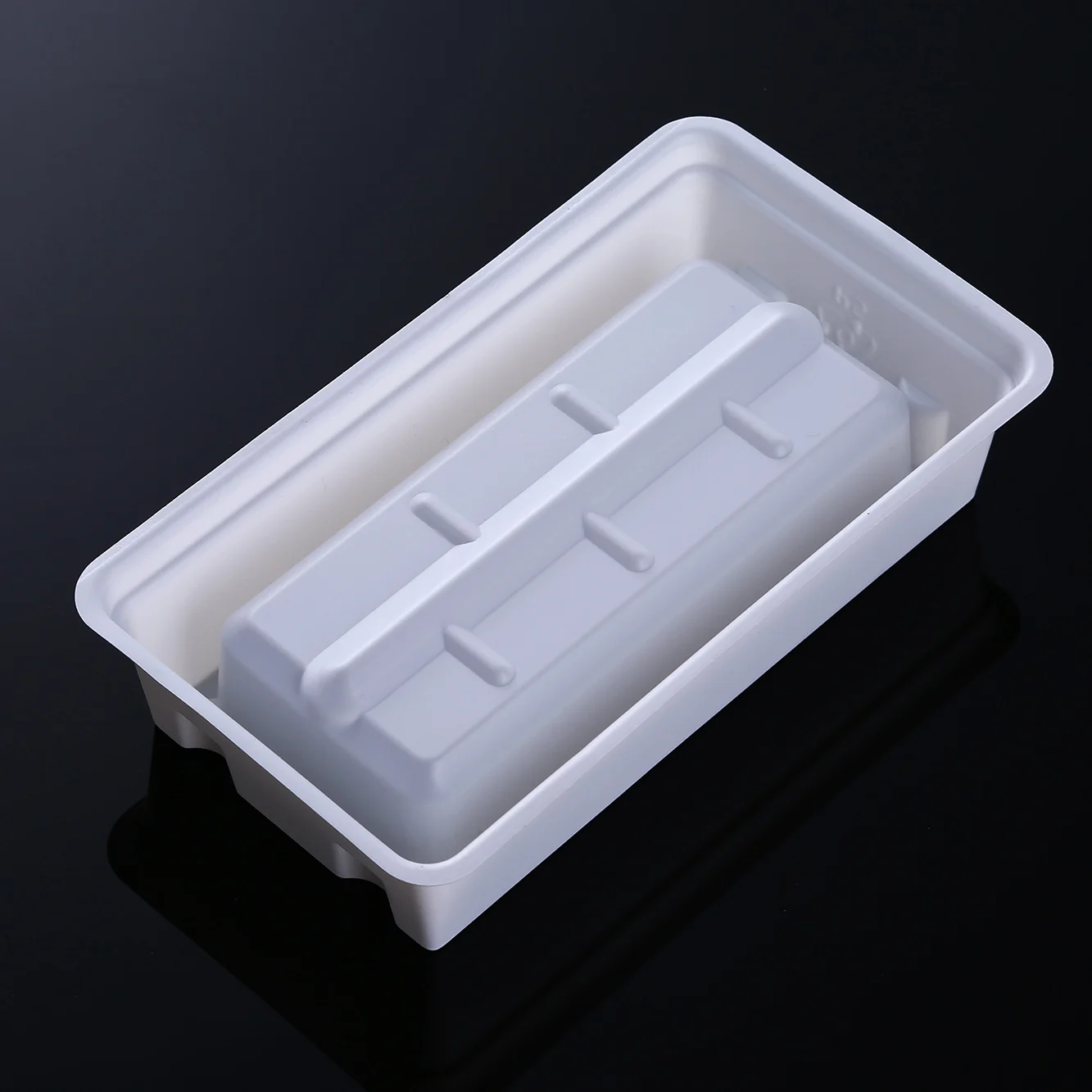 Bes Sell Sterile PS Solution Basins 100ml White Colors Reagent Reservoirs 100ml