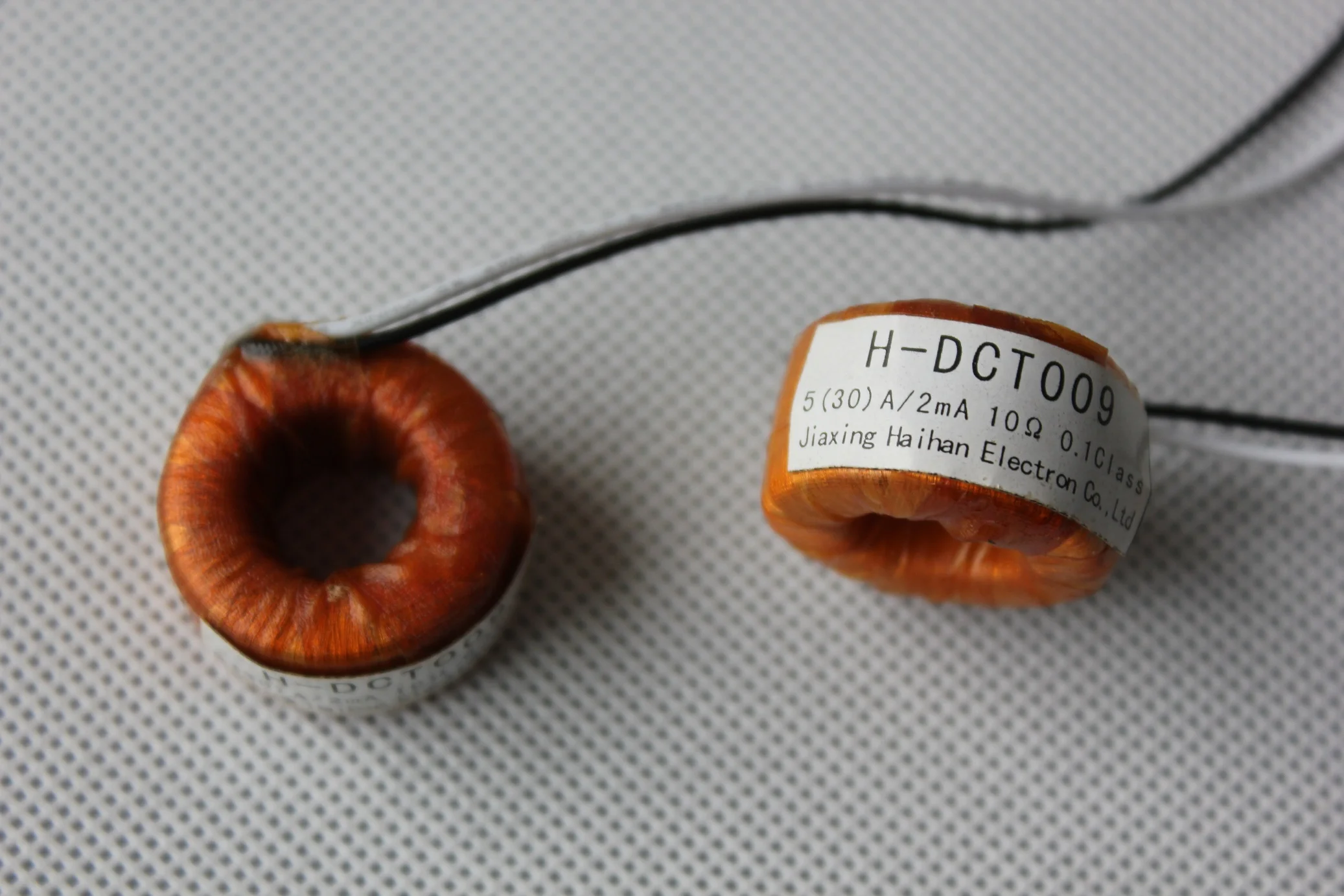 Current transformer with diamagnetism 5(30)A/2mA for three phase electronics energy meter