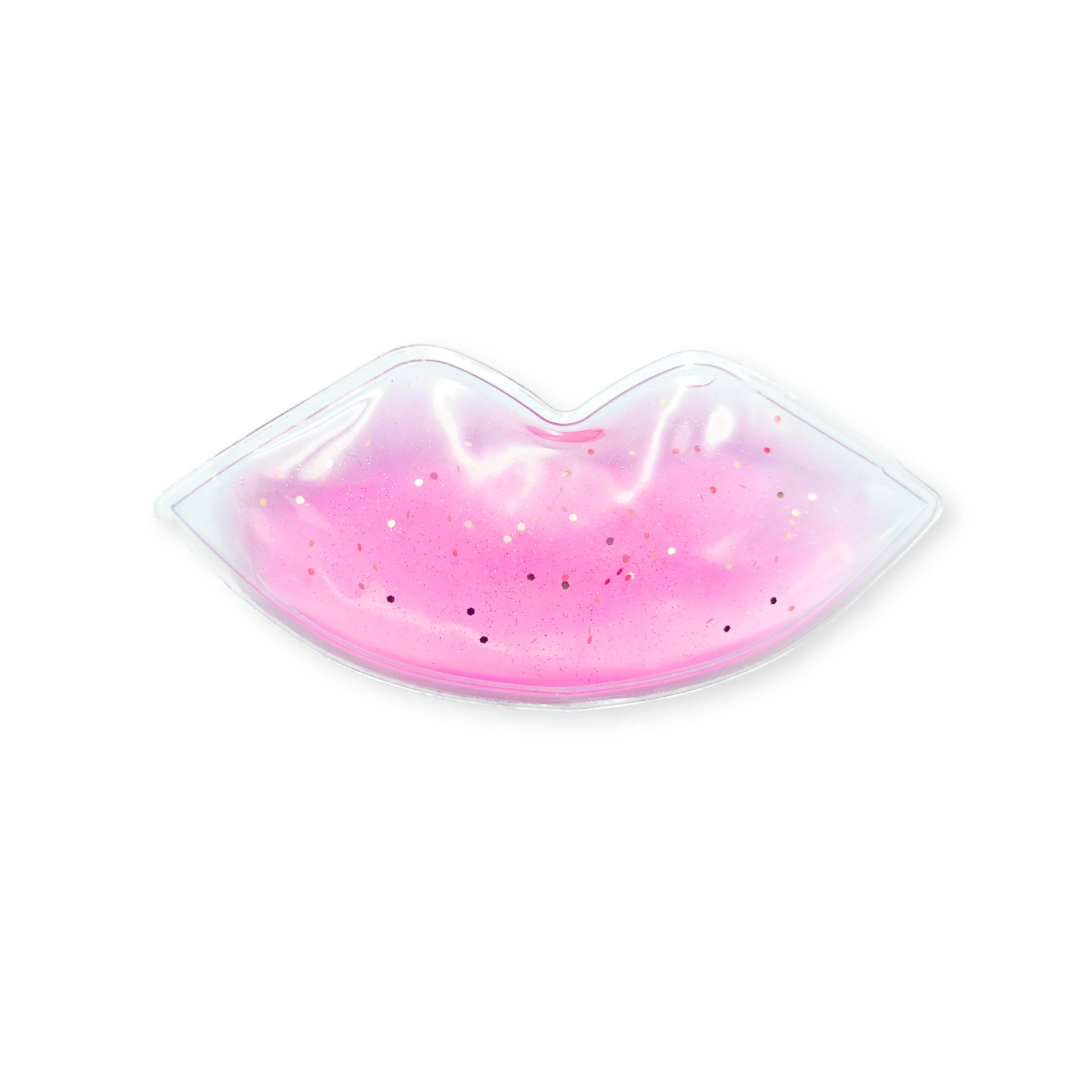 Bulk Reusable Hot and Cold Packs Lip Gel Ice Pack Cooling Eye Pads Gel Beads Custom Lip Ice Pack Logo Heart Shape Lip Ice Packs