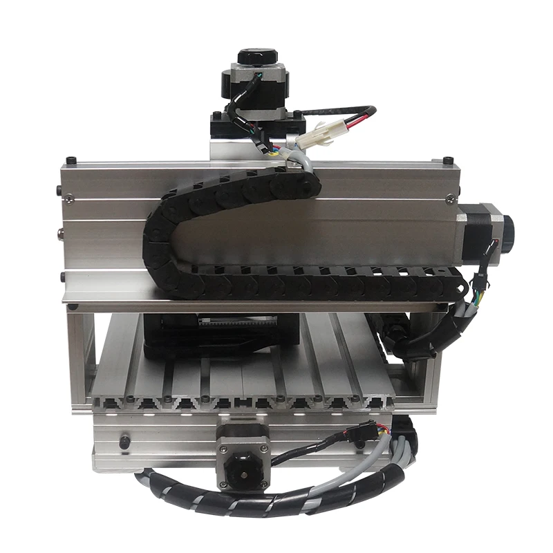 LY Mini CNC Router Milling Machine CNC2520T PCB Wood Carving Engraver Only 3axis 200W Spindle 250x200mm Engraving Area LPT Port