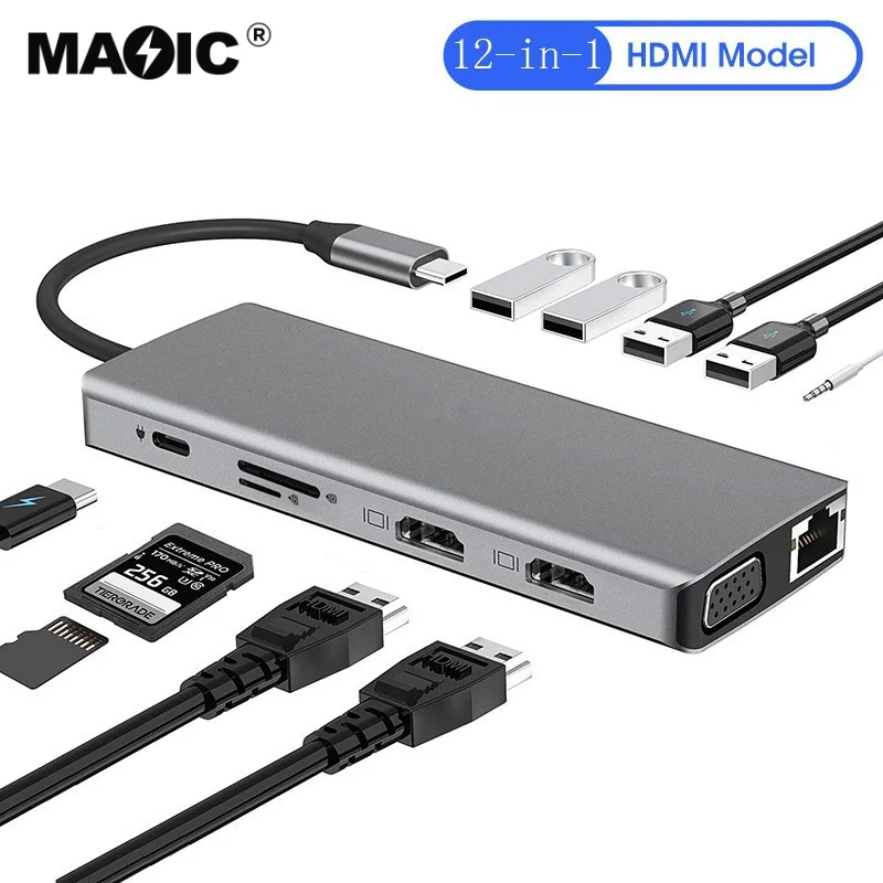 usb dual hdmi docking station