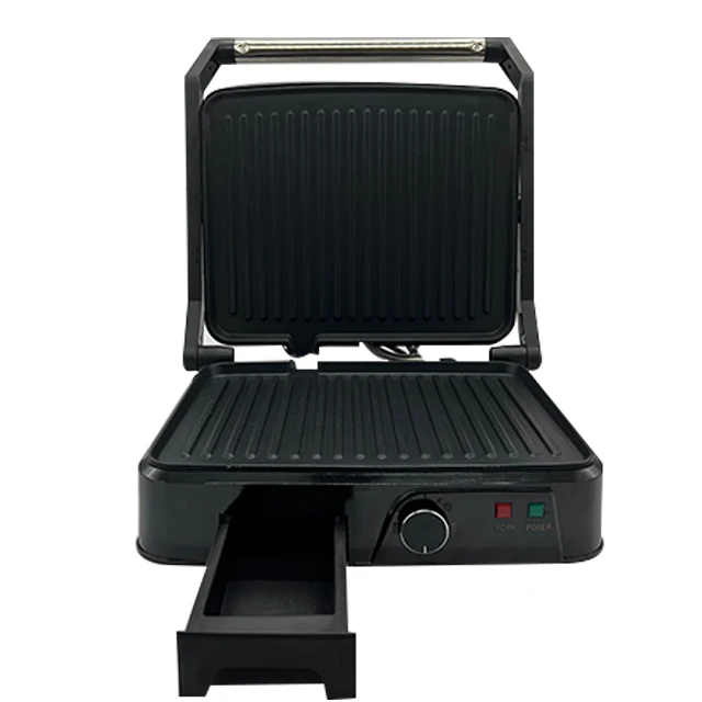 Buy Wholesale China Electric Grill Sandwich Grill Non-stick Ceramic Plate  Mini Contact Grill Panini Grill & Contact Grill at USD 10