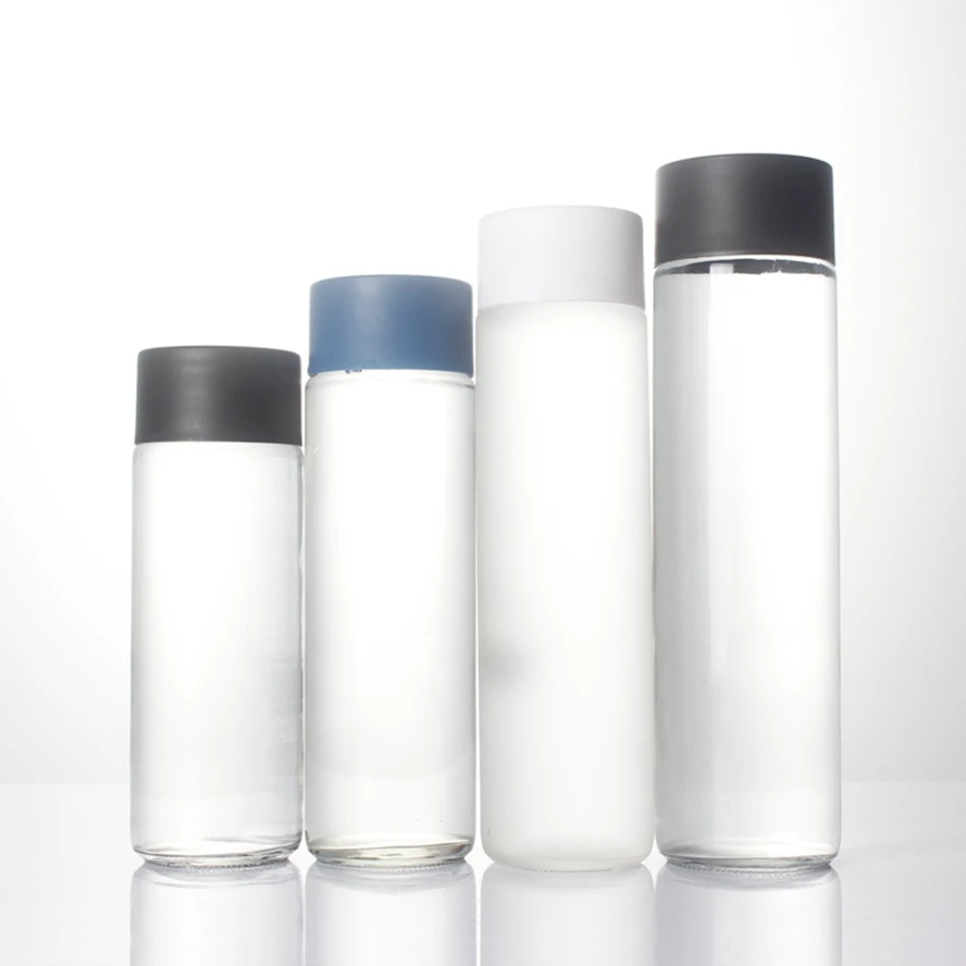 200ml500ml 375ml  750ml 800ml Juice Drinking Beverage Mineral Spring Water Voss Bouteille En Verre Glass Bottle